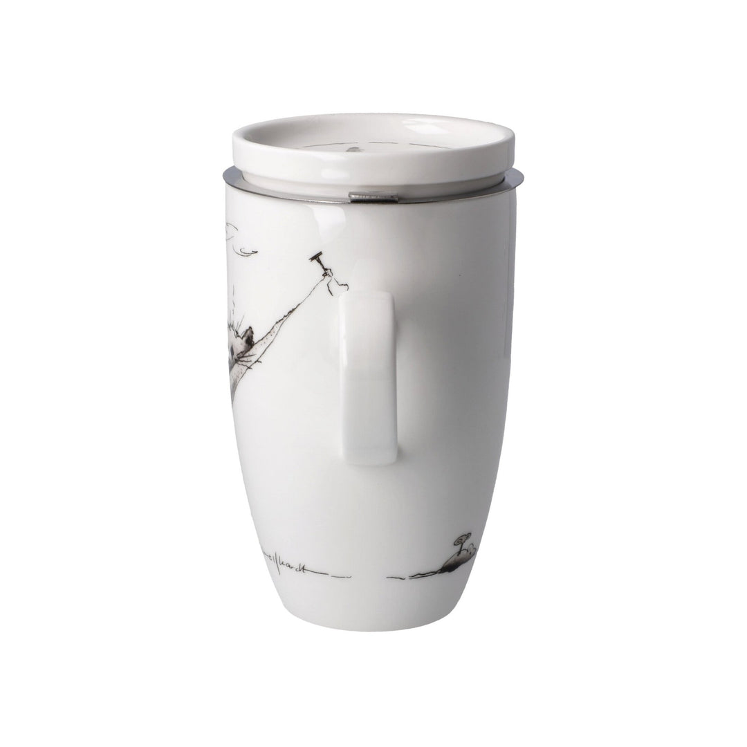 26500271 - Standard - Peter Schnellhardt - Mittagspause - Teetasse mit Deckel und Sieb