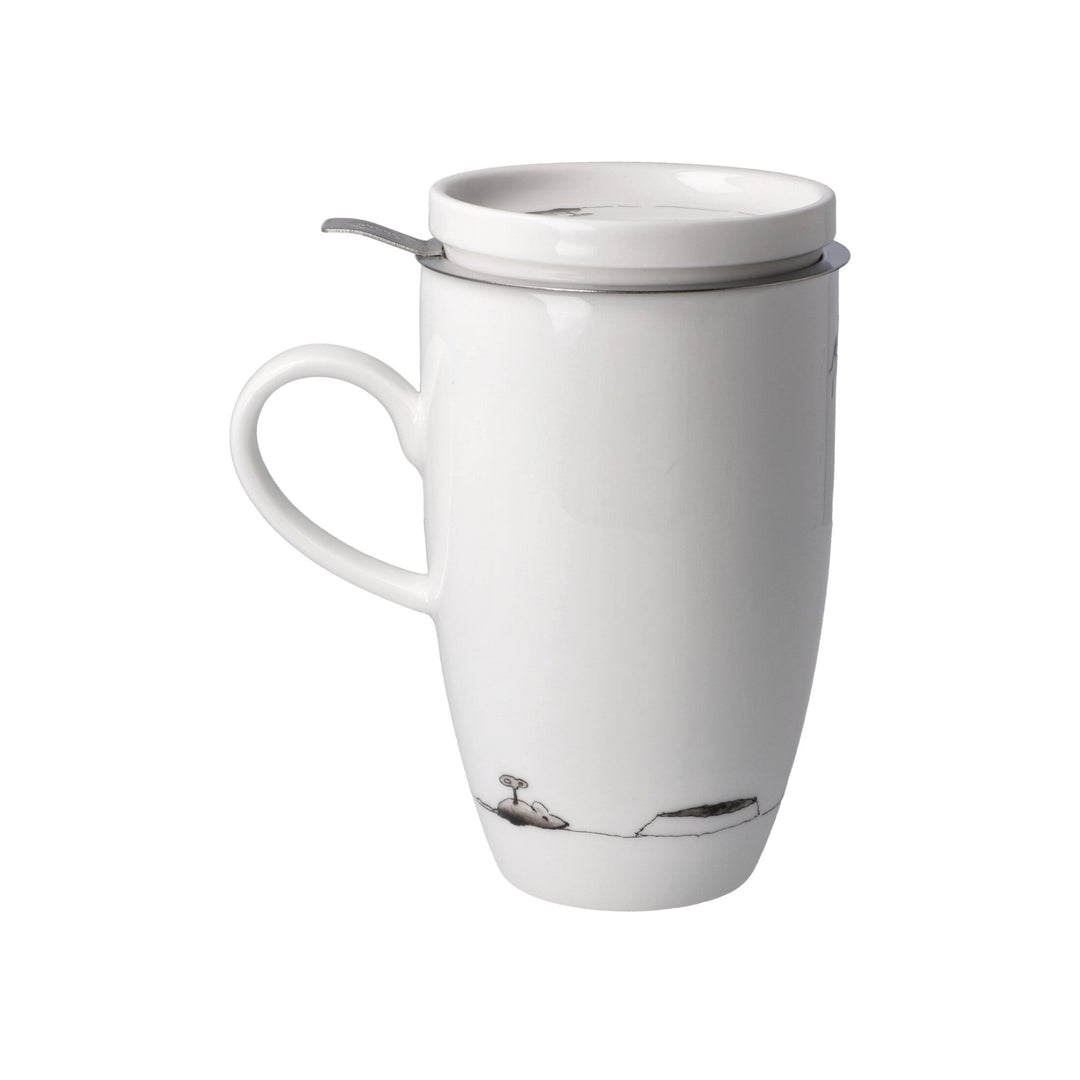 26500271 - Standard - Peter Schnellhardt - Mittagspause - Teetasse mit Deckel und Sieb