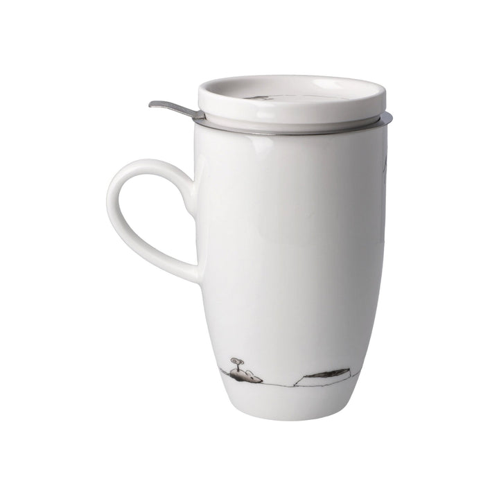 26500271 - Standard - Peter Schnellhardt - Mittagspause - Teetasse mit Deckel und Sieb