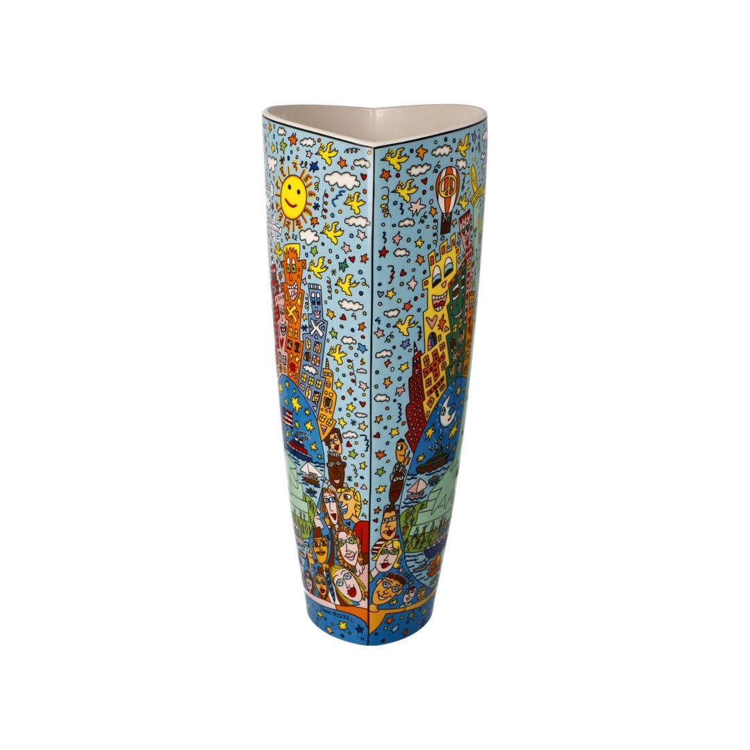 26103231 - Goebel Pop Art James Rizzi Vase &