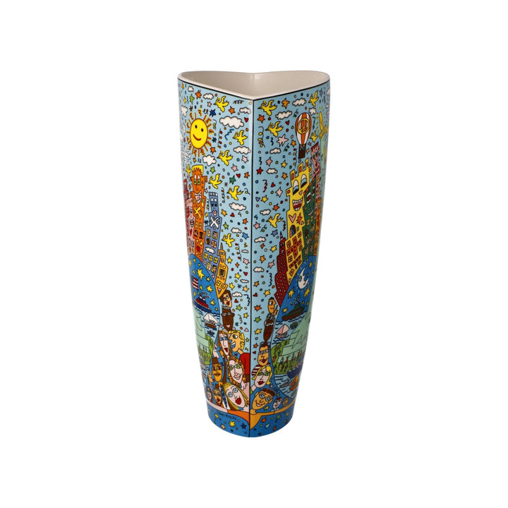 26103231 - Goebel Pop Art James Rizzi Vase &