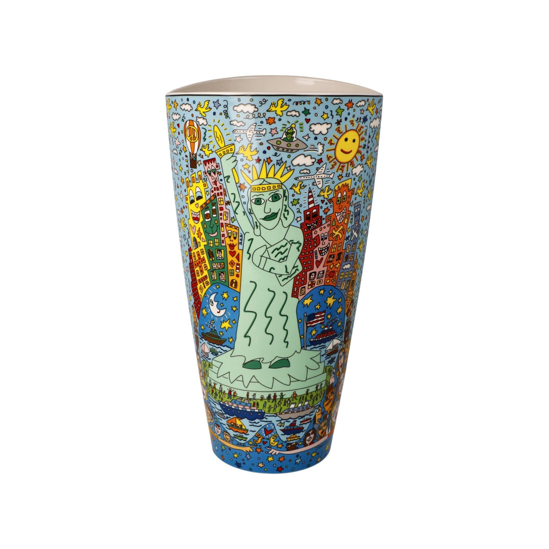 26103231 - Goebel Pop Art James Rizzi Vase &