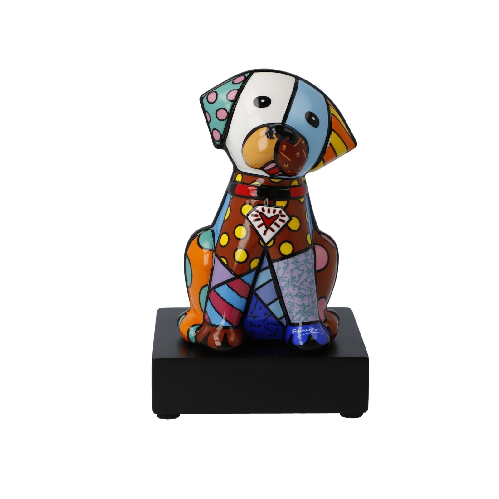 66452581 - Goebel Pop Art Romero Britto 'Baby Blue - Figura'