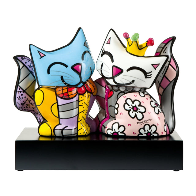66451721 - Goebel Pop Art Romero Britto 'Soul Mates - Figur'