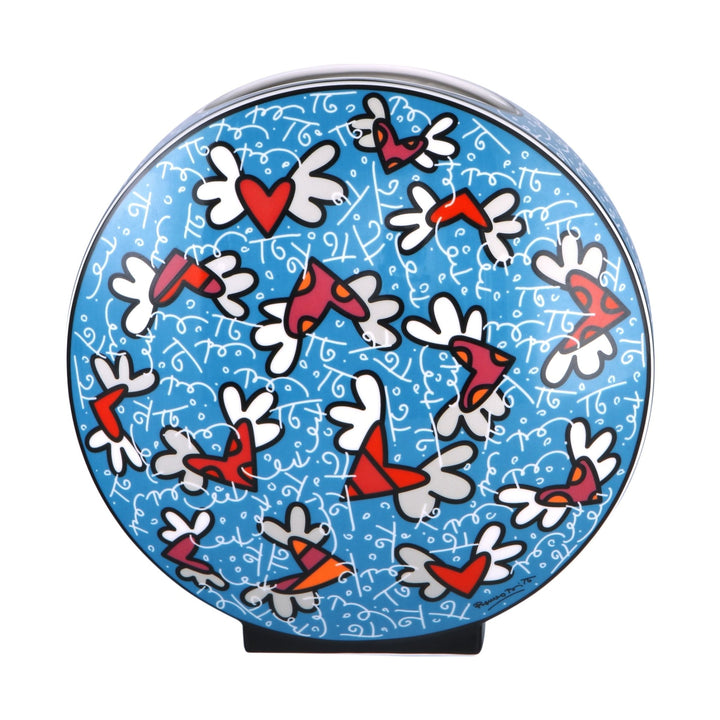 66453201 - Goebel Pop Art Romero Britto Vase &