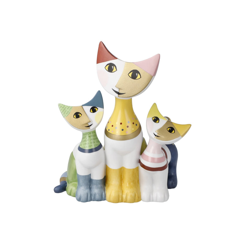 31373011 - Goebel Rosina Wachtmeister Katzenwelt 'RW P Famiglia felice'