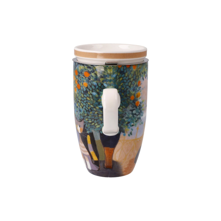 66861321 - Goebel Rosina Wachtmeister Wohnaccessoires Teetasse mit Deckel und Sieb &