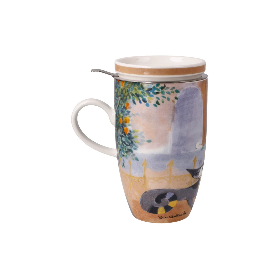 66861321 - Goebel Rosina Wachtmeister Wohnaccessoires Teetasse mit Deckel und Sieb &