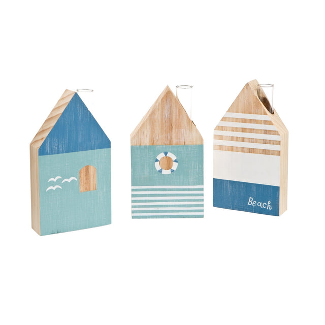 23100641 - Goebel Scandic Home Aurora 'Blue Houses - Vasen'