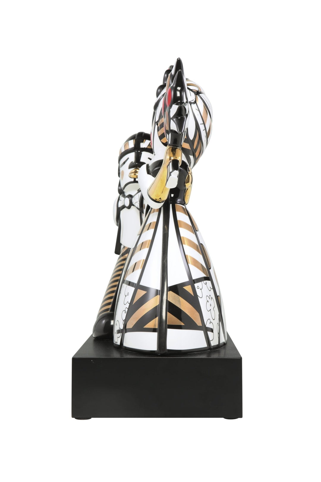 66453271 - Romero Britto - Golden Follow Me, Goebel, Figur, 2024