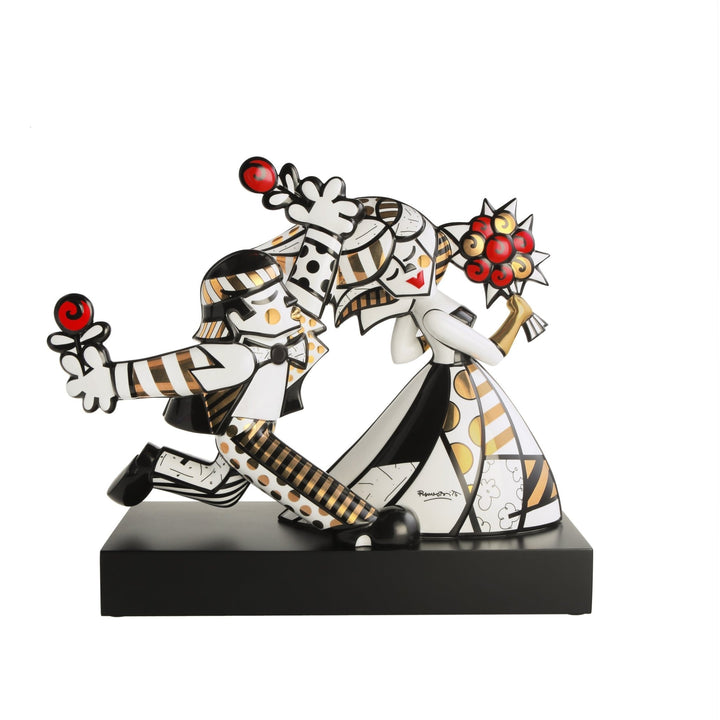 66453271 - Romero Britto - Golden Follow Me, Goebel, Figur, 2024