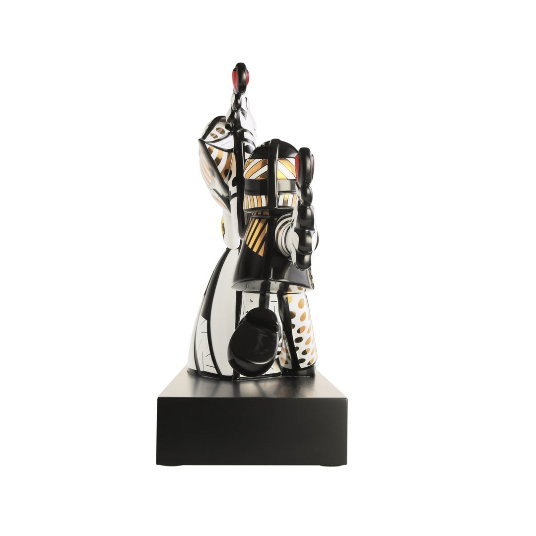 66453271 - Romero Britto - Golden Follow Me, Goebel, Figur, 2024