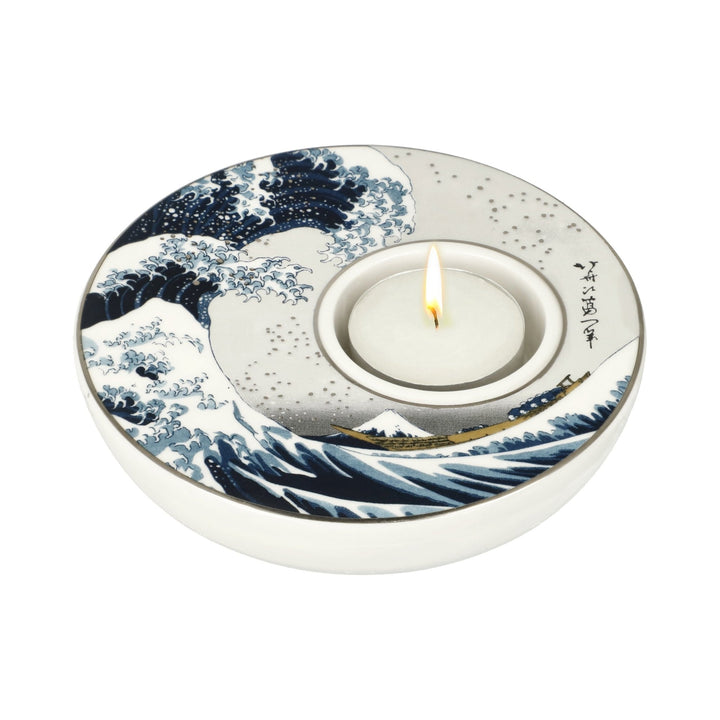 67062801 - Hokusai - Die Welle, Goebel, Kerzenhalter, 2024
