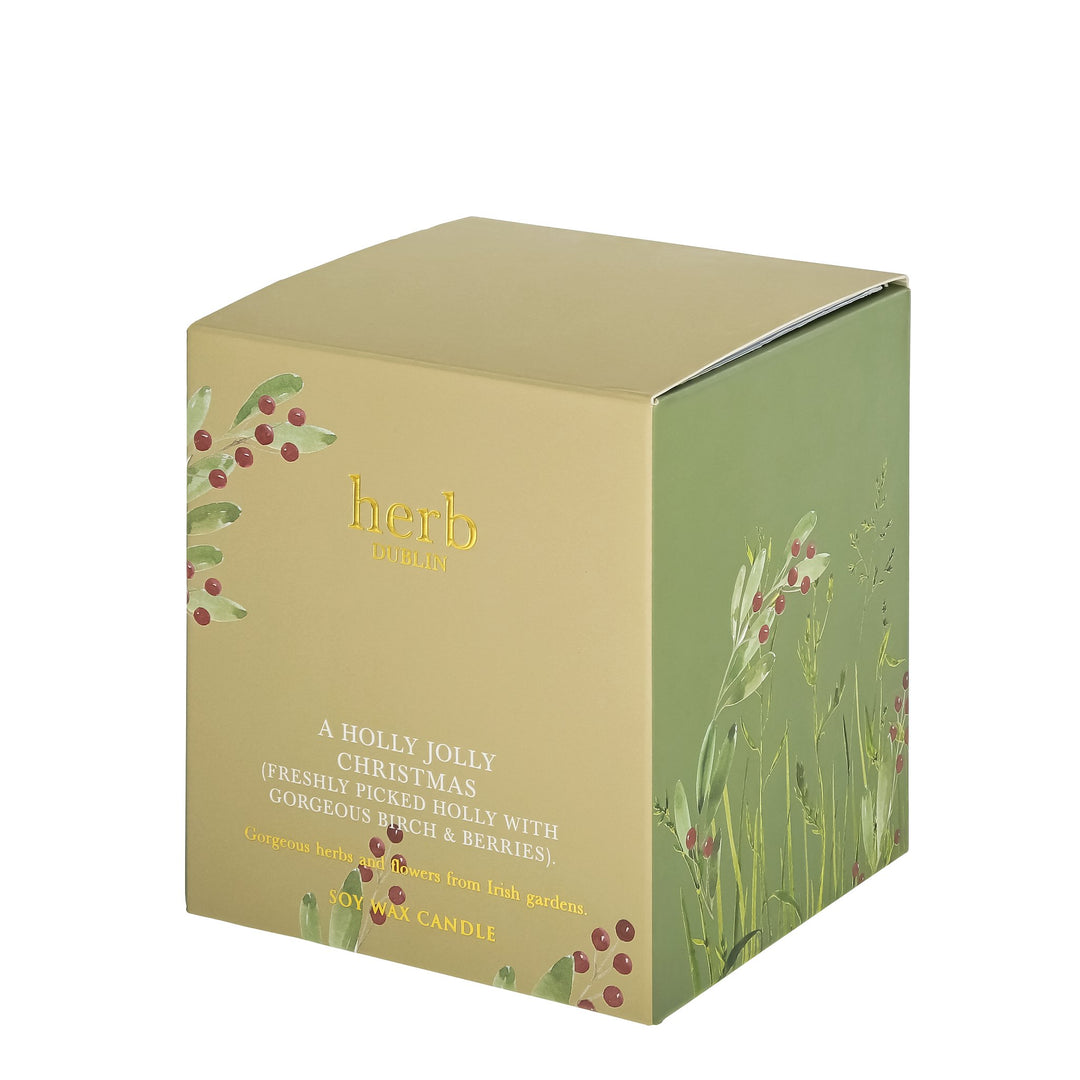 herb - HC - HJC - 89 - Holly Jolly Christmas Kerze, herb DUBLIN
