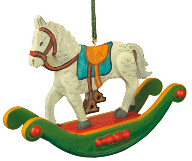 HUB - 130h3002 - Hubrig Volkskunst 'BBH - Schaukelpferd 7cm'