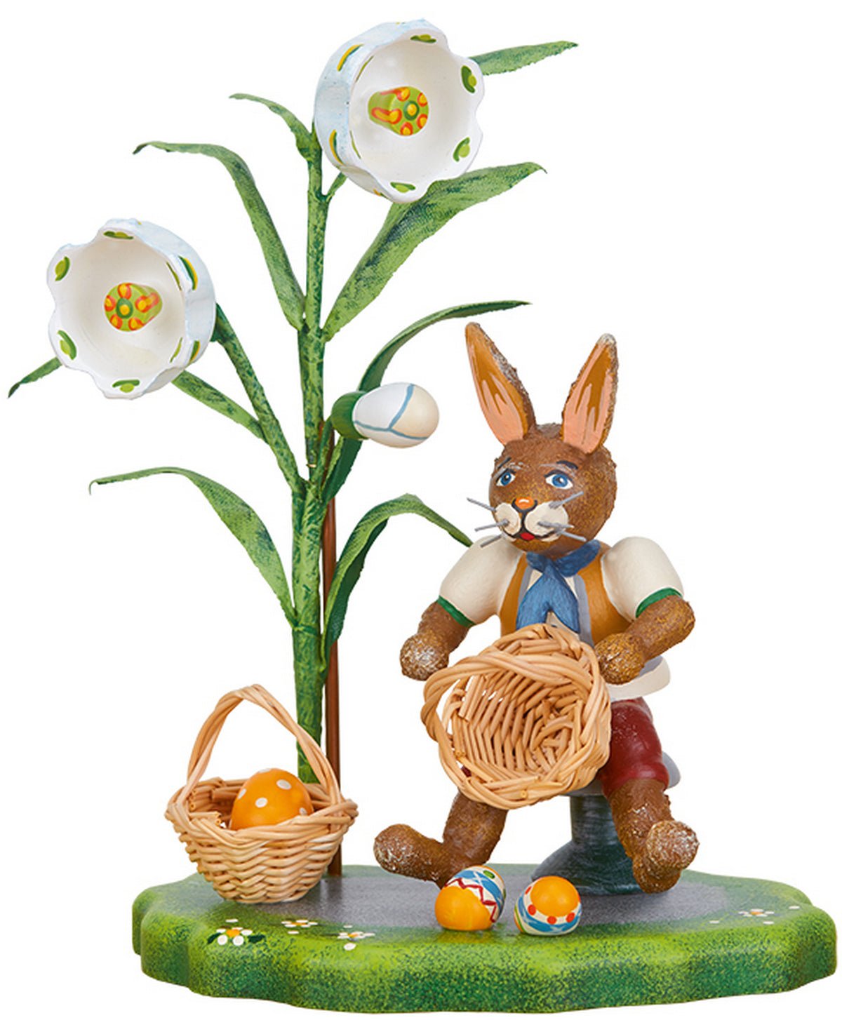 HUB - 301h0032 - Hubrig Volkskunst 'Velikonoční košíček' 12 cm