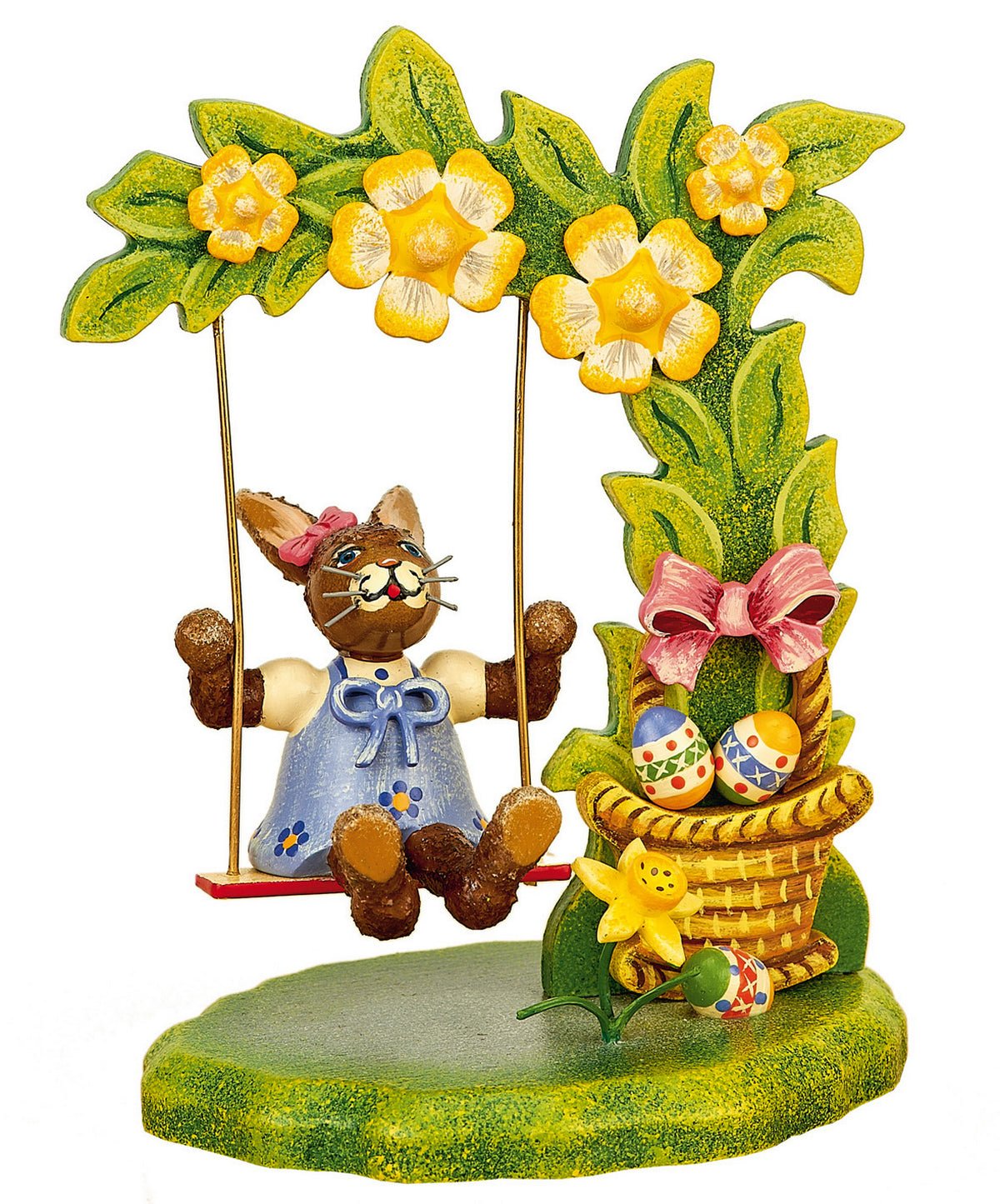 HUB - 301h0020 - Hubrig Volkskunst 'Sabinchen's Flower Swing'