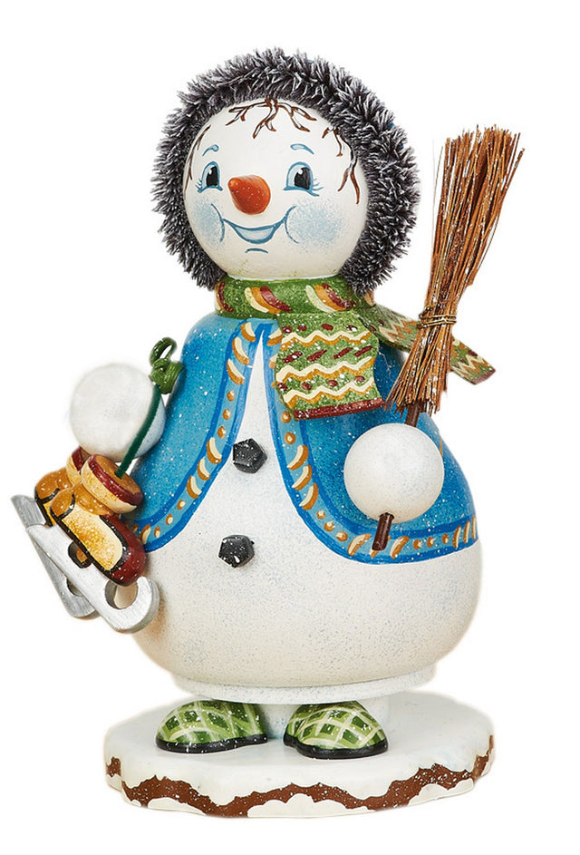 HUB - 105h1204 - Hubrig Volkskunst 'Wichtel - Schneeflöckchen's Eiskufen'