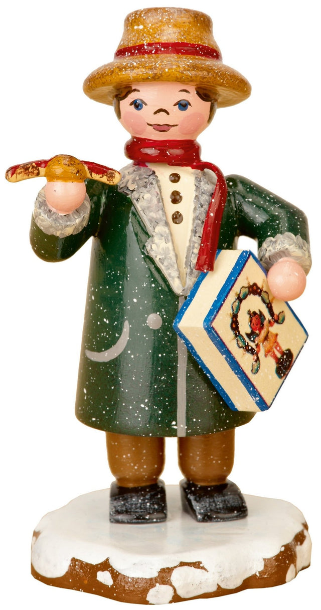 HUB - 110h0027 - Hubrig Volkskunst 'Winterkinder - Vater kauft ein 8cm'