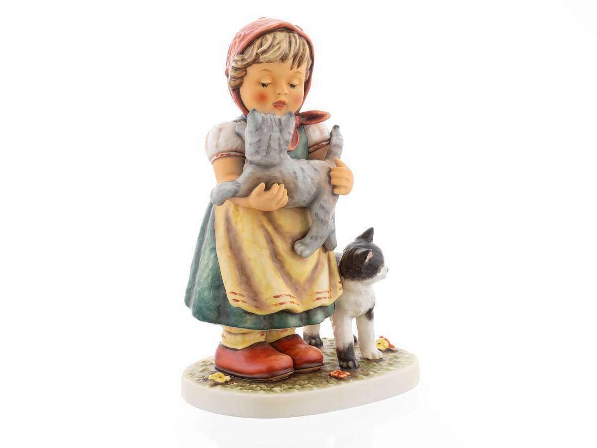 01 - 200 - 70 - 3 - Hummel Figur Hum 2007 / III Katzenmama 31cm