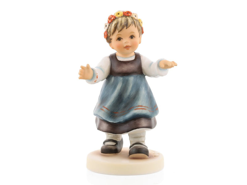 Hum2434001 - Hummel Figur Lindentanz Mädchen Hum 2434 12cm