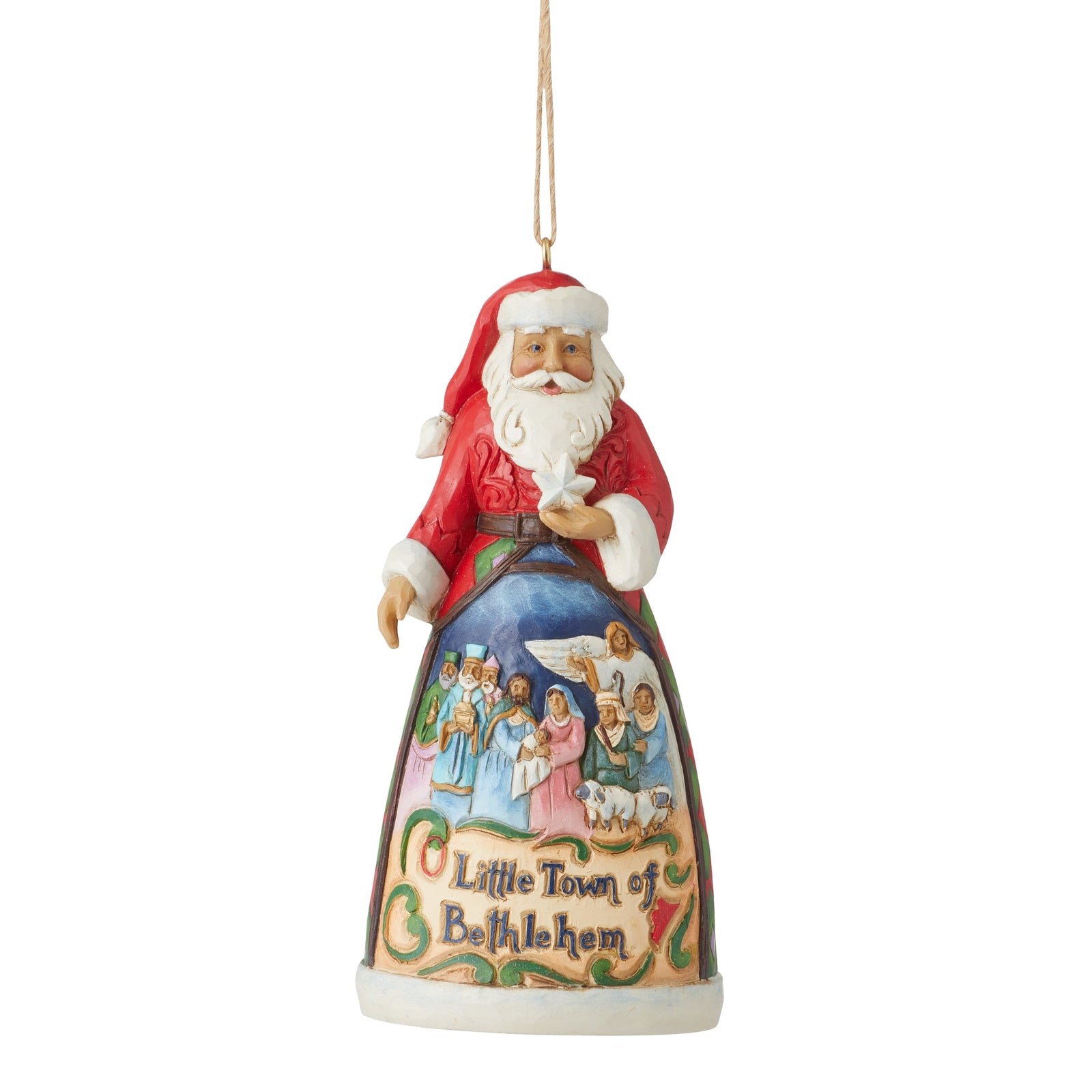 6011492 - Jim Shore - Heartwood creek 'Little Town of Bethlehem Santa N' 2022