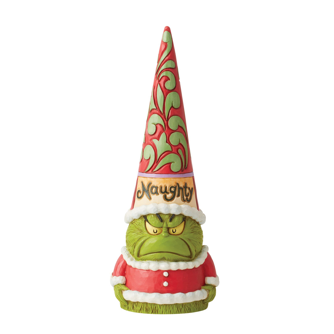 6012704 - Jim Shore - Zweiseitiger frecher und netter Grinch - 21cm&