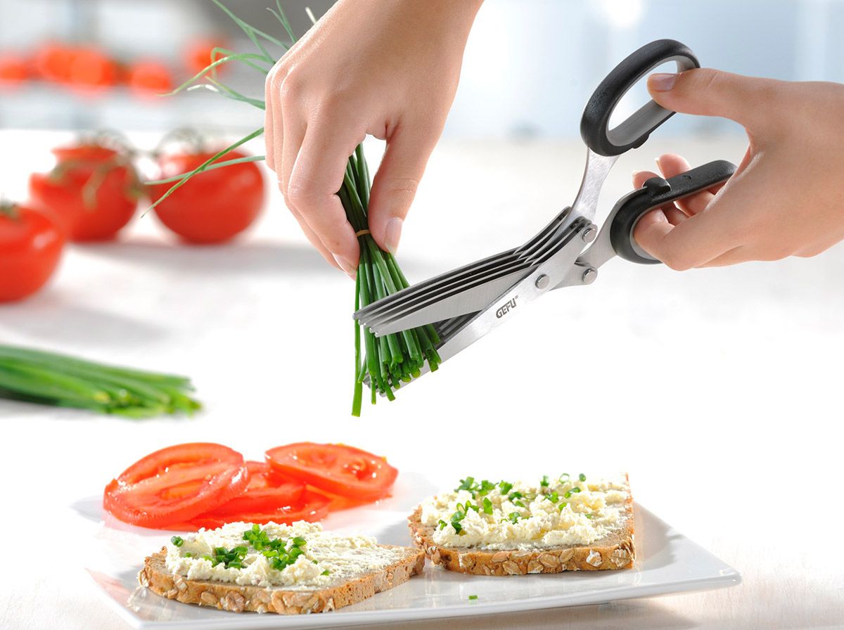 GEF - 89114 - Kräuterschere, Gefu, CUTARE, grün