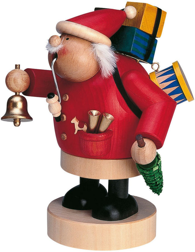 KWO - 21507 - KWO - Räuchermann Weihnachtsmann, Holzkunst, 18cm