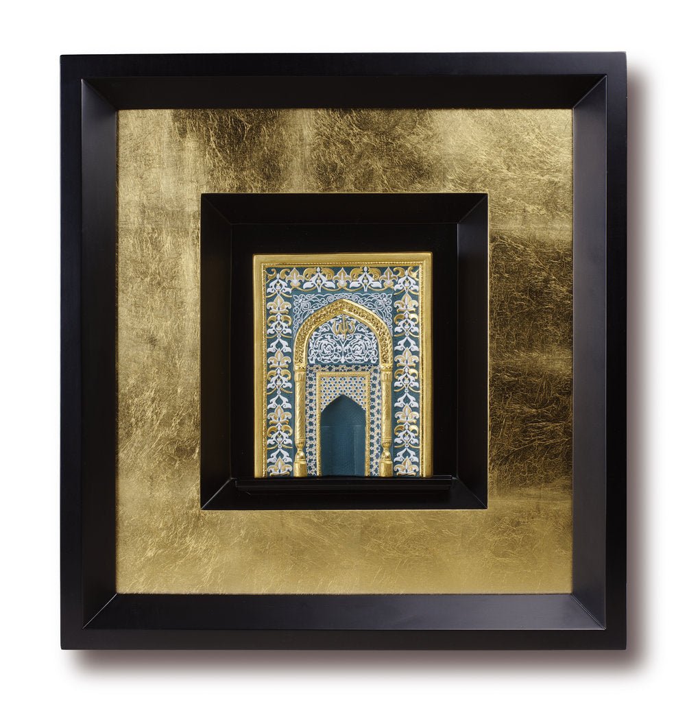 010 - 01952 - LLADRO® Bild »Mihrab - Grün (Gerahmt) - limitiert auf 200 Stück« 60 cm 01001952