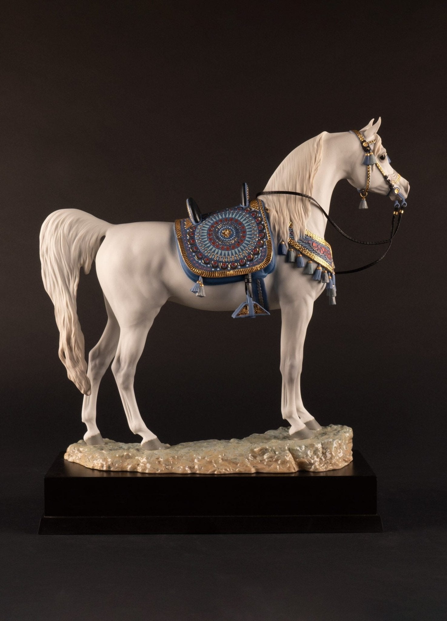 010 - 02020 - LLADRO® Figura »Arabský čistokrvný kôň sochárska limitovaná edícia 300 kusov« 01002020