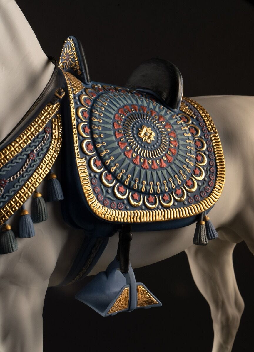 010 - 02020 - LLADRO® Figura »Arabský čistokrvný kôň sochárska limitovaná edícia 300 kusov« 01002020