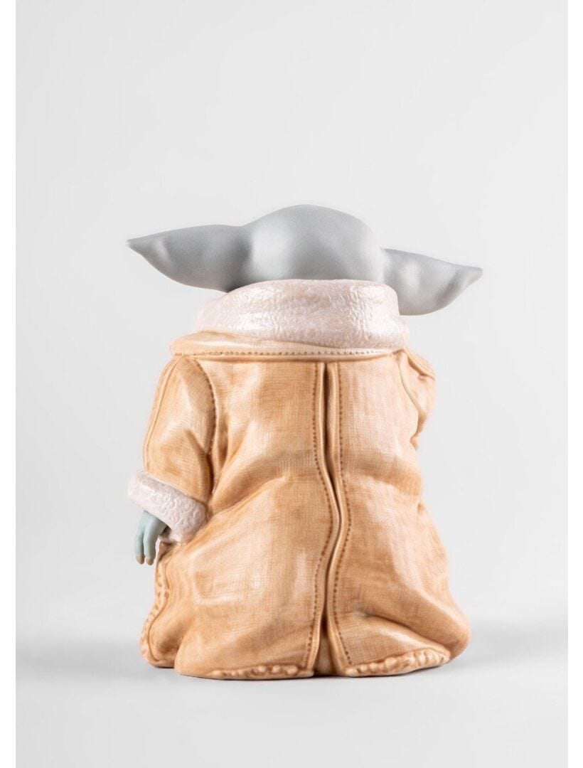 010 - 09422 - LLADRO® Figur Grogu Sculpture - Star Wars 15x14x11cm 01009422 2023