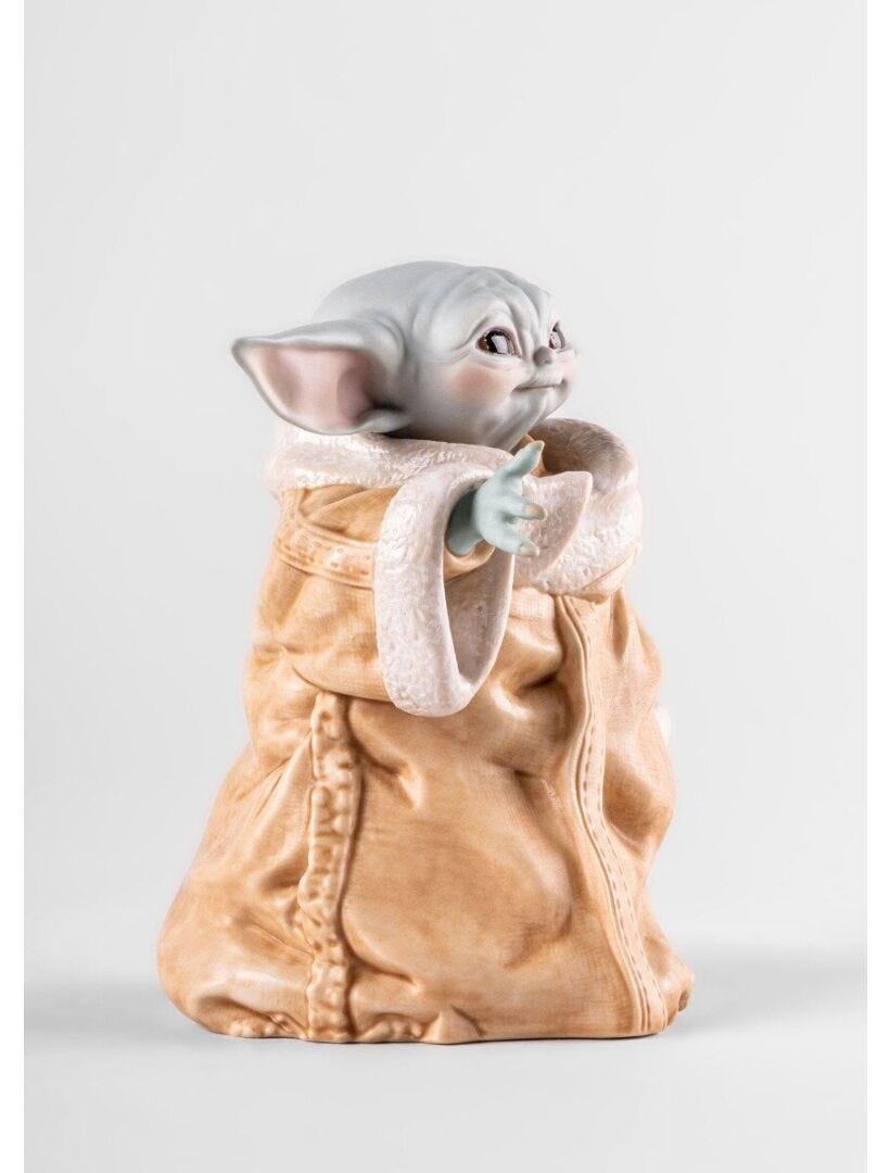 010 - 09422 - LLADRO® Figur Grogu Sculpture - Star Wars 15x14x11cm 01009422 2023