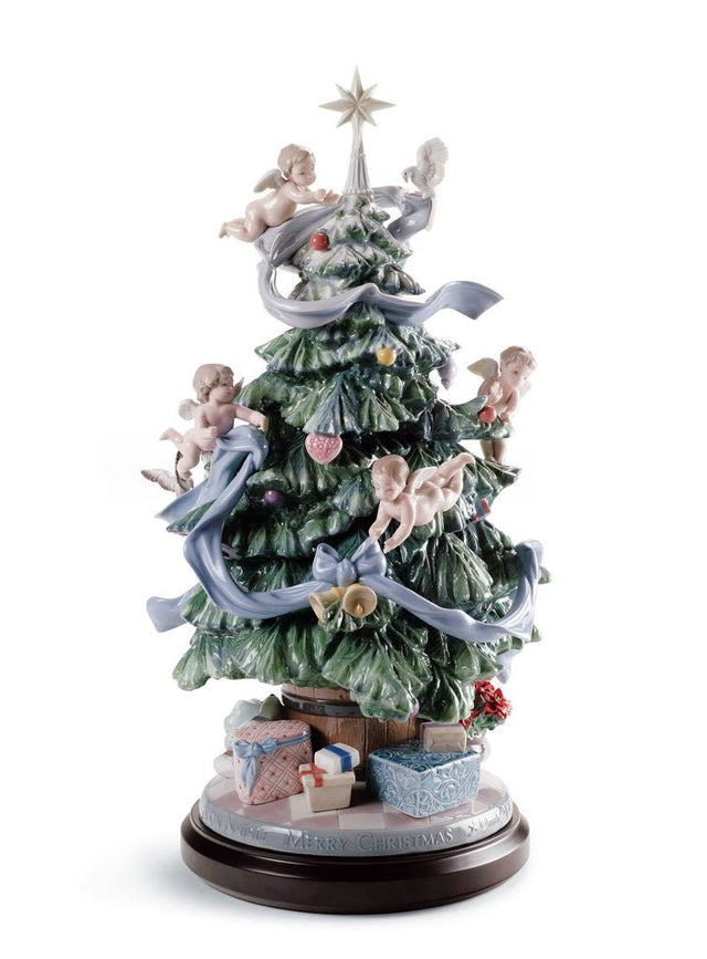 010 - 08477 - LLADRO® Figur »Großer Weihnachtsbaum limitiert auf 2000 Stück« 01008477