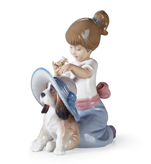 010 - 06862 - LLADRO® Figur »Ich Zieh Dir Was Feines An« 01006862