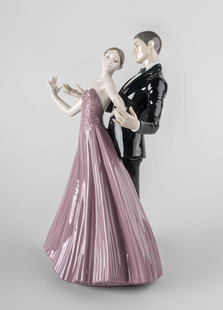 010 - 09709 - LLADRO® Figur Jubiläums - Walzer Skulptur 38x28x20cm 01009709 2023