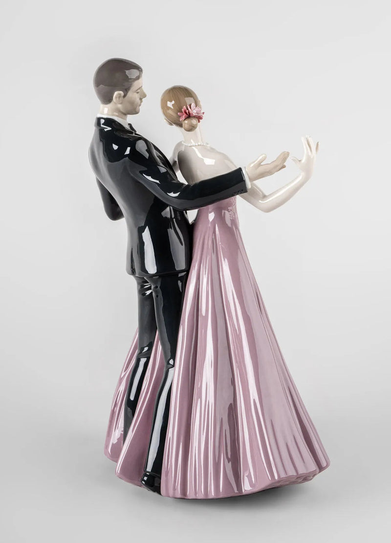010 - 09709 - LLADRO® Figur Jubiläums - Walzer Skulptur 38x28x20cm 01009709 2023