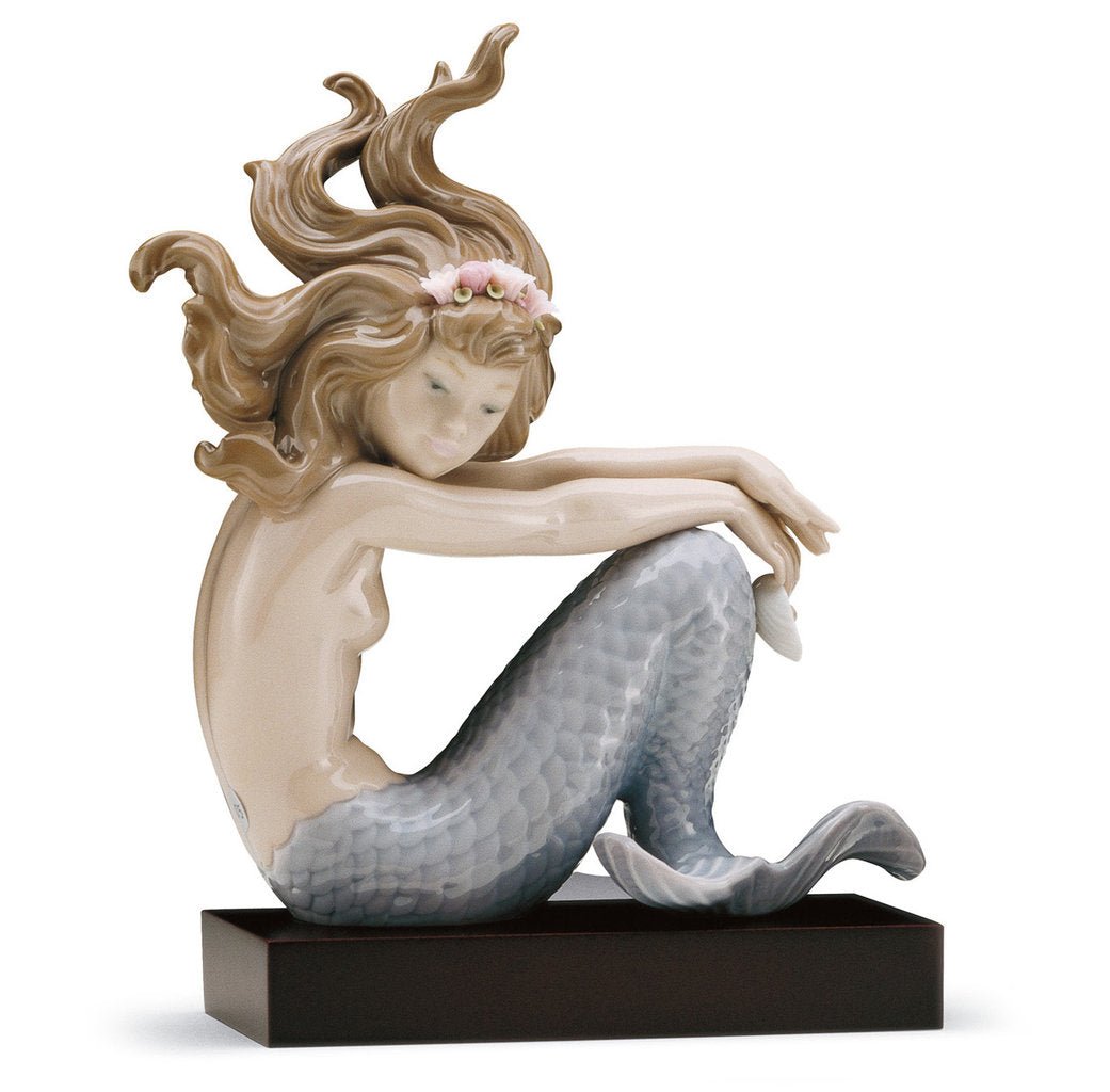 010 - 01413 - LLADRO® Figur »Kleine Meerjungfrau. Die Arme auf Den Kn« 01001413