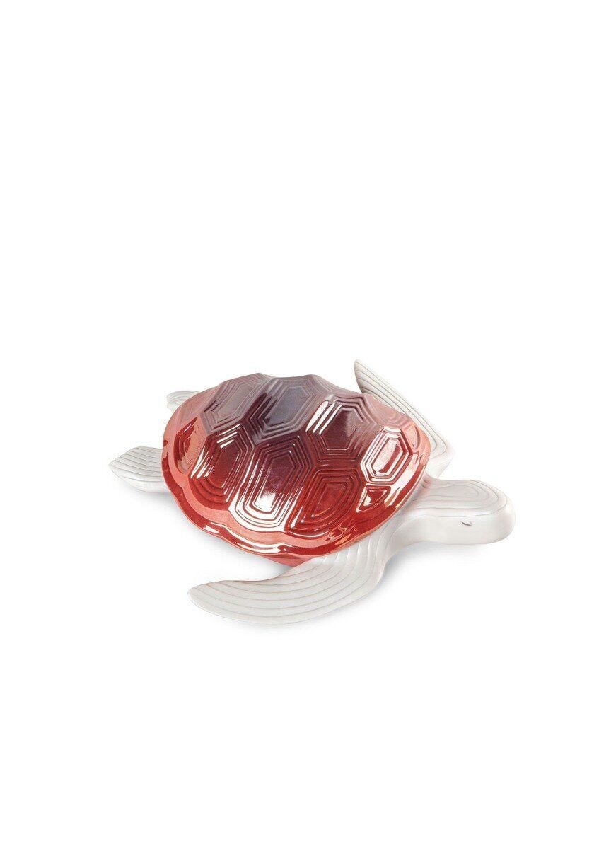 010 - 09674 - LLADRO® Figur little Turtle Sculpture 8x26x27cm 01009674 2023