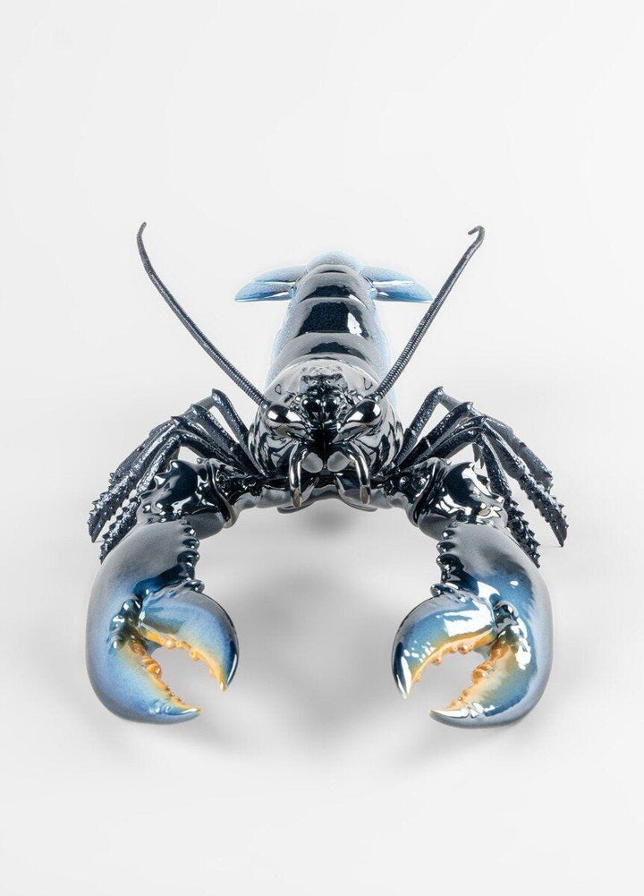 010 - 09693 - LLADRO® Figur Lobster Sculpture blau 13x45x22cm 01009693 2023