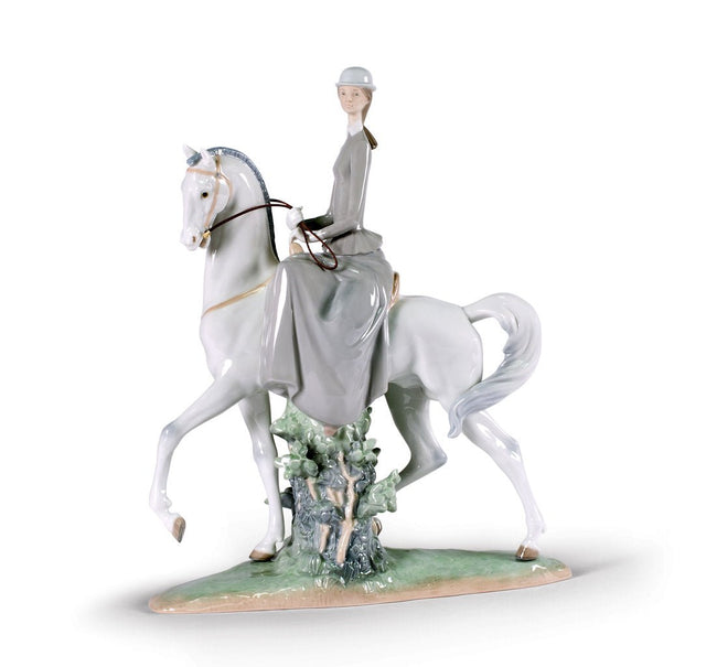 010 - 04516 - LLADRO® Figur »Reiterin« 01004516