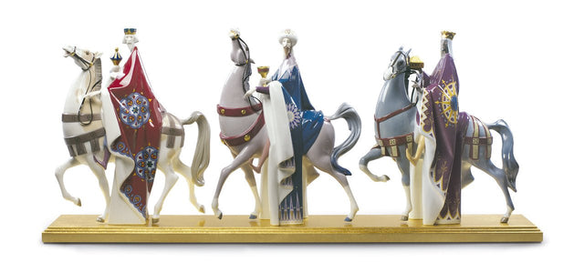010 - 09165 - LLADRO® Figur »SET MELCHIOR,KASPAR UND BALTHASAR limitiert auf 270 Stück - 44 cm« 01009165