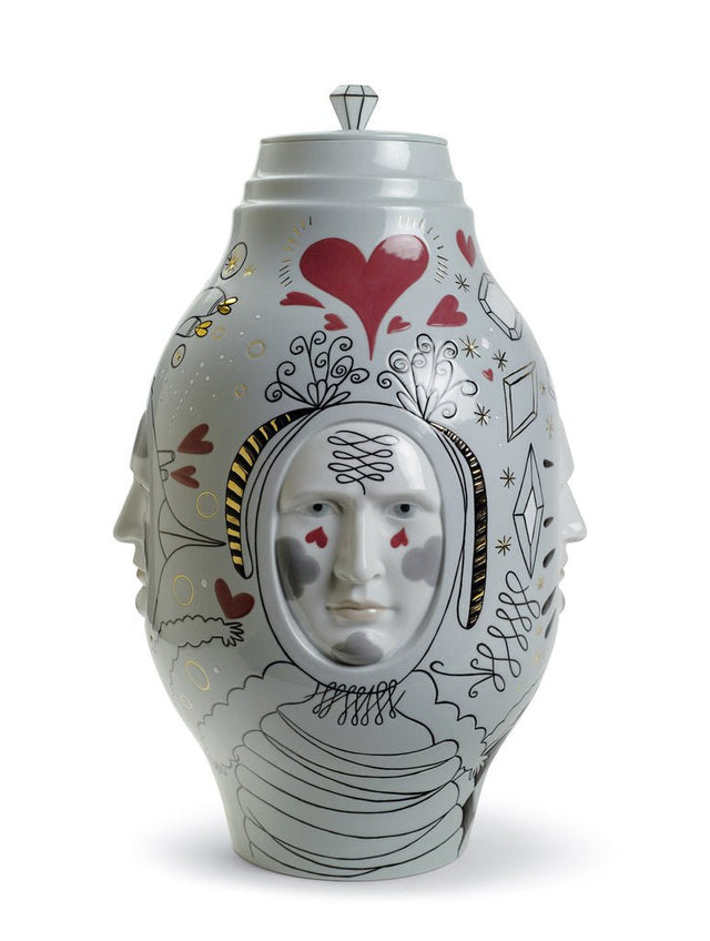 010 - 07597 - LLADRO® Figur »Small Conversation Vase limitiert auf 500 Stück« 01007597