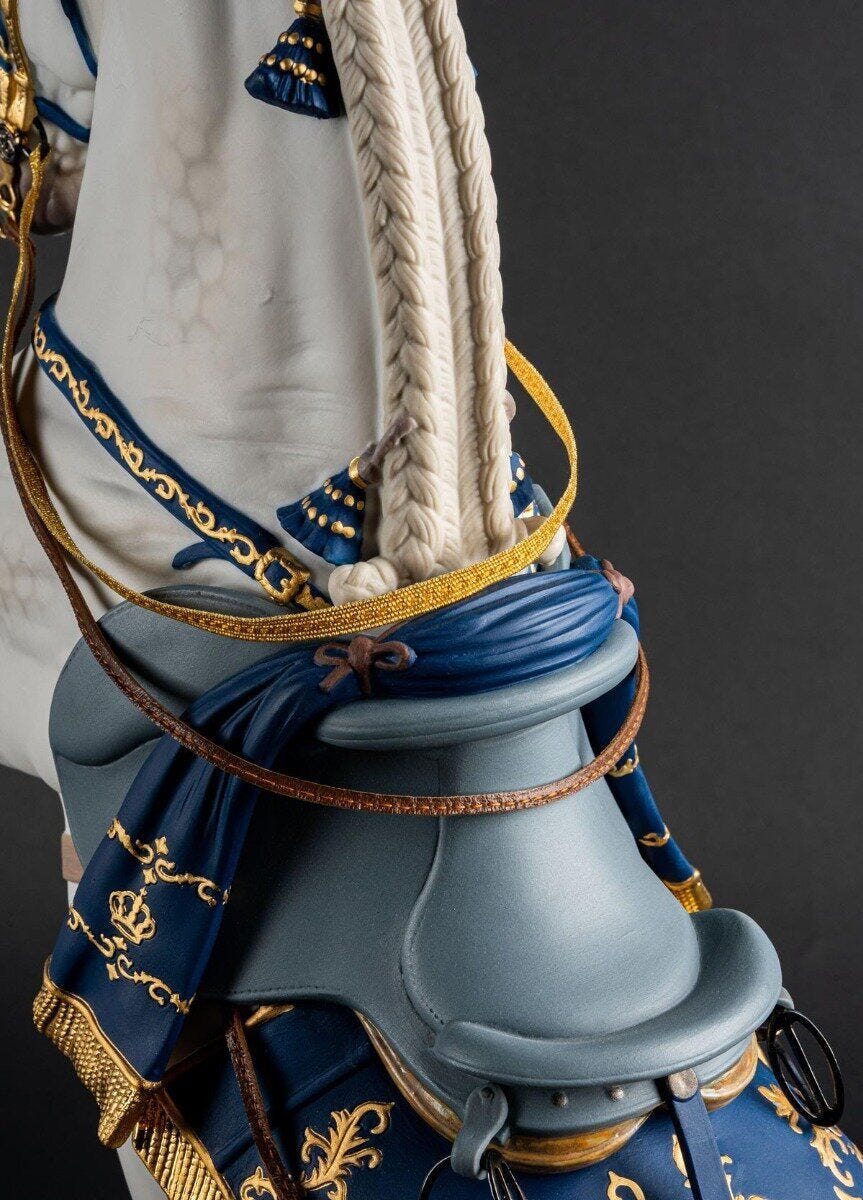 010 - 02031 - LLADRO® Figura Spanish Pure Breed - Haute École 61x44x24cm 01002031 2023 limitada