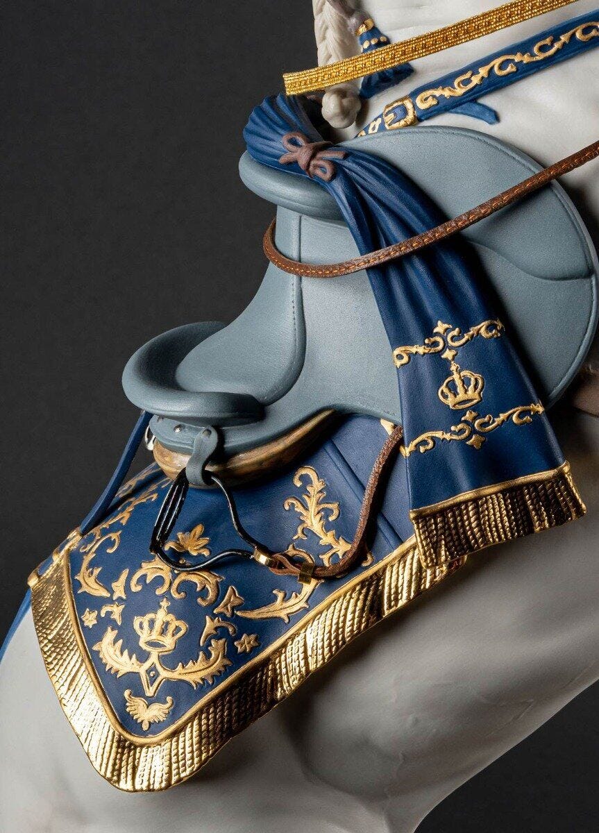 010 - 02031 - LLADRO® Figura Spanish Pure Breed - Haute École 61x44x24cm 01002031 2023 limitada
