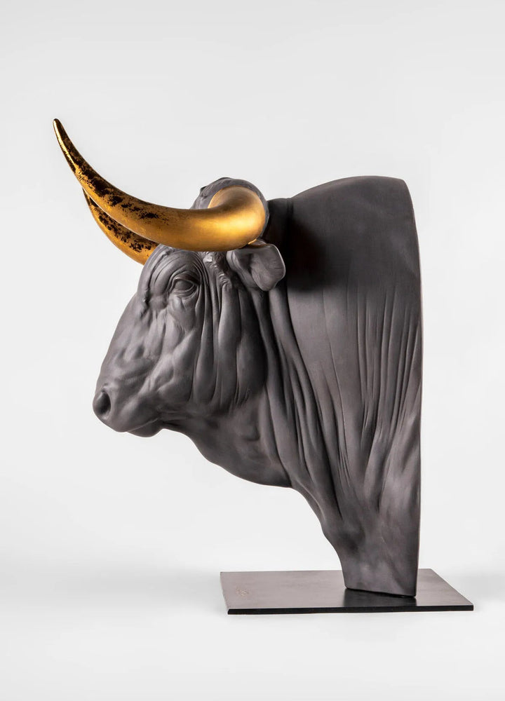 010 - 09725 - LLADRO® Figur Stier Taurus Sculpture 42x35x35cm 01009725 2023 limitiert
