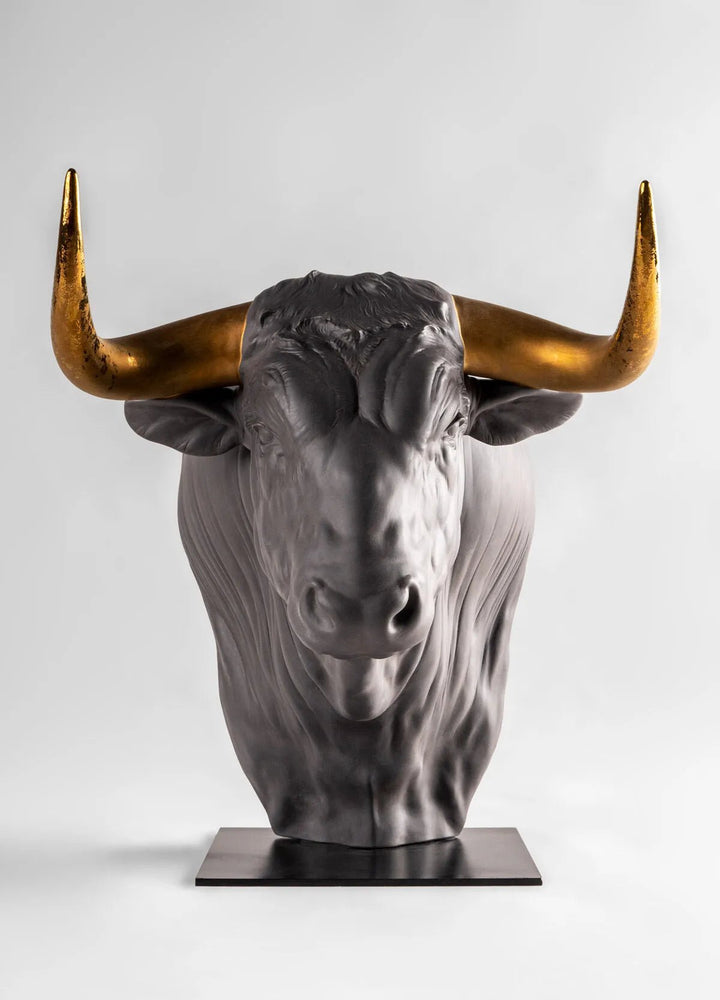 010 - 09725 - LLADRO® Figur Stier Taurus Sculpture 42x35x35cm 01009725 2023 limitiert