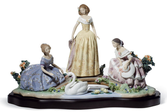 010 - 08664 - LLADRO® Figur »Tagesträume auf der Brücke« 01008664