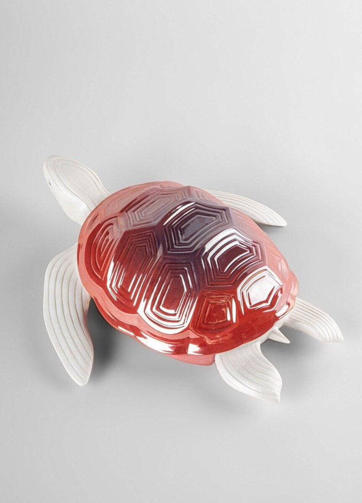 010 - 09673 - LLADRO® Figur Turtle Sculpture 10x34x38cm 01009673 2023